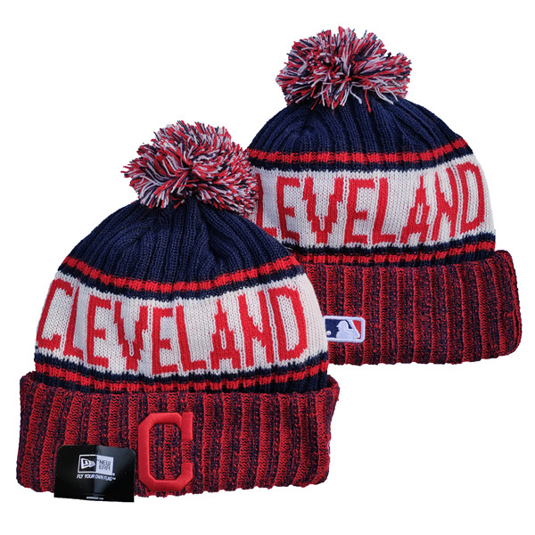 Cleveland Indians Knit Hats 010